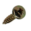 Mack 1017277 - Spanplattenschraube Zylinderkopf vergilbt 20 Stk 5,0 x 20 mm | 10 Stück