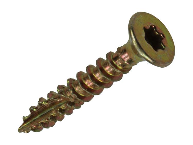 Mack 1017282 - spainplschr.vzkop-selfb. gelb plattiert 45 Stück 3,0 x 20 mm | 10 Stück