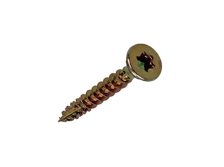 Mack 1017287 - spainplschr.vzkop-selfb. gelb plattiert .32 Stück 3,5 x 25 mm | 10 Stück