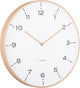 Karlsson Wanduhr Zirkusringe - Braun - ø40cm - Wanduhr skandinavisch