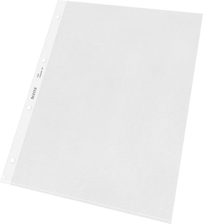 L-Show-Abdeckungen 4784 Leitz perforiert transparent 130 Mikron 100 Stück