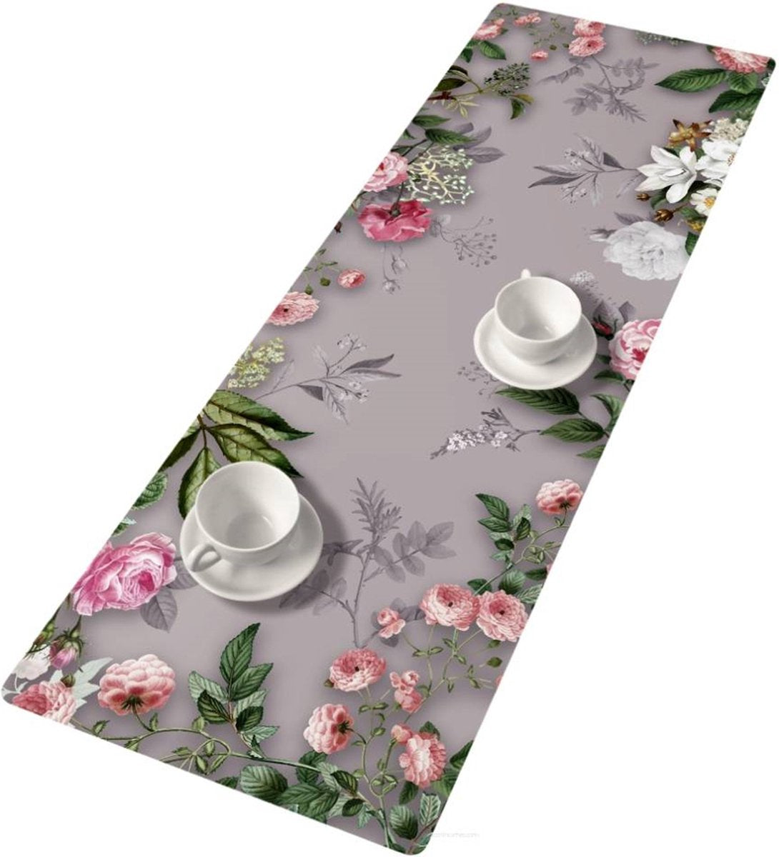 Bertoni - Tischläufer Tischdecke - Filz - 115x40cm - melaniegrau