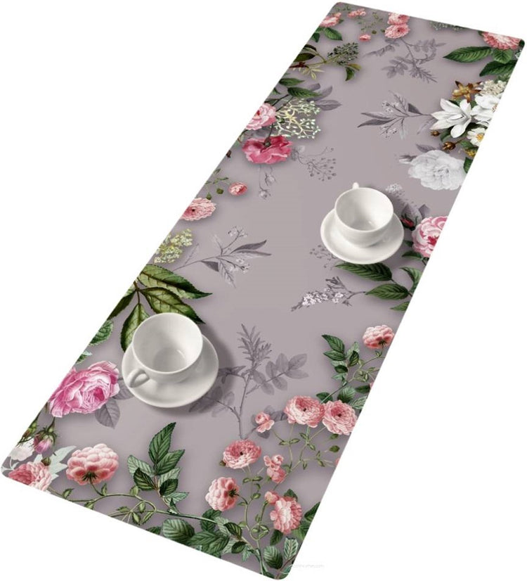Bertoni - Tischläufer Tischdecke - Filz - 115x40cm - melaniegrau