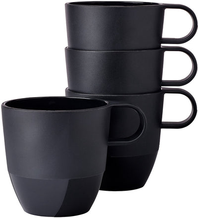 Mepal Becher Silueta - 4x 300 ml - Kaffeetasse - Nordic Black