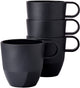 Mepal Becher Silueta - 4x 300 ml - Kaffeetasse - Nordic Black
