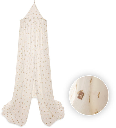 Jollein Moskitonetz – für Babybett – 245 cm – Mini-Teddybär