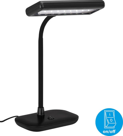Briloner - Tageslicht - LED-Schreibtischlampe - Tageslichtlampe - Tischlampe - dreh- und neigbar - 75 W - Schwarz