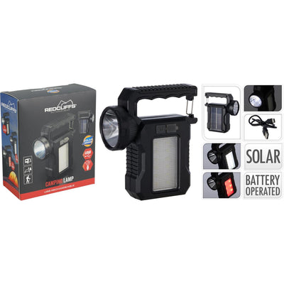 Redcliffs Solar-Campinglampe mit USB