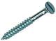 Mack 1017349 - Holzschraube Senkkopf verzinkt 24 Stück 3,0 x 30 mm | 10 Stück