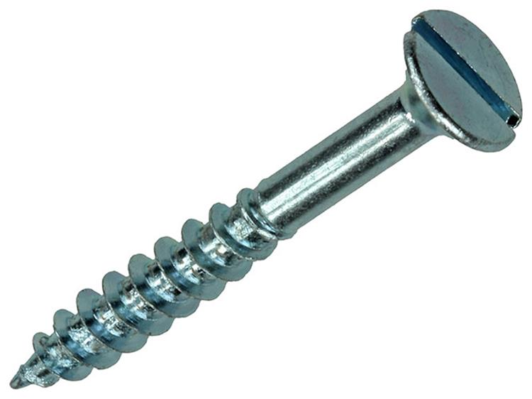 Mack 1017363 - Holzschraube Senkkopf verzinkt 10 Stück 5,0 x 40 mm | 10 Stück