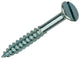 Mack 1017366 - Holzschraube Senkkopf verzinkt 6 Stück 6,0 x 50 mm | 10 Stück