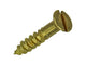 Mack 1019647 - Holzschraube Senkkopf Messing 14 Stück 3,0 x 16 mm | 10 Stück