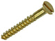 Mack 1019649 - Holzschraube Senkkopf Messing 11 Stück 3,0 x 25 mm | 10 Stück