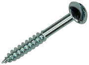Mack 1017377 - Holzschraube Linsenkopf Stahl verzinkt 10 Stück 4,5 x 40 mm | 10 Stück - afbeelding 1