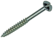 Mack 1017378 - Holzschraube Linsenkopf Stahl verzinkt 8 Stück 4,5 x 50 mm | 10 Stück - afbeelding 1