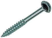 Mack 1017382 - Holzschraube Linsenkopf Stahl verzinkt 4 Stück 6,0 x 60 mm | 10 Stück - afbeelding 1