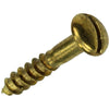 Mack 1019659 - Holzschraube Linsenkopf Messing 12 Stück 3,0 x 16 mm | 10 Stück
