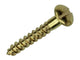 Mack 1019660 - Holzschraube Linsenkopf Messing 11 Stück 3,0 x 20 mm | 10 Stück
