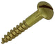 Mack 1019664 - Holzschraube Linsenkopf Messing 8 Stück 4,0 x 25 mm | 10 Stück