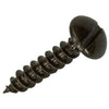 Mack 1017383 - Holzschraube Linsenkopf schwarz verzinkt 20 Stück 3,0 x 16 mm | 10 Stück