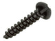 Mack 1017384 - Holzschraube Linsenkopf schwarz verzinkt 15 Stück 3,5 x 20 mm | 10 Stück