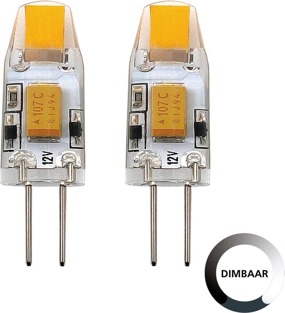 Eglo LED-Lampenset 2 Stück - g4 - 3,1 cm - dimmbar - 1,2 W - 2700 K