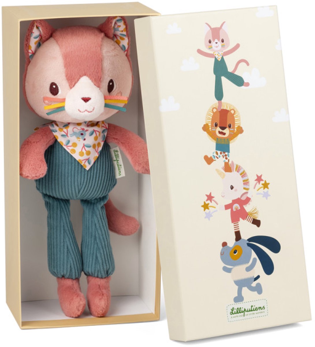 Lilliputiens - Stofftier - Jeanne die Katze