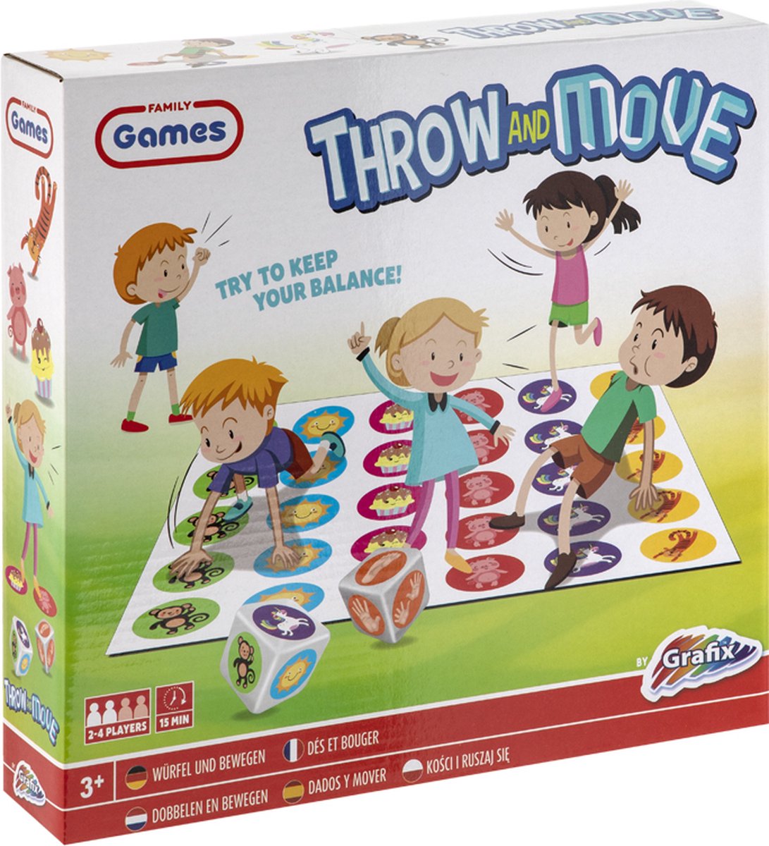 Kreatives Bastelgruppen-Wurf-Bewegungsspiel – 2–4 Spieler