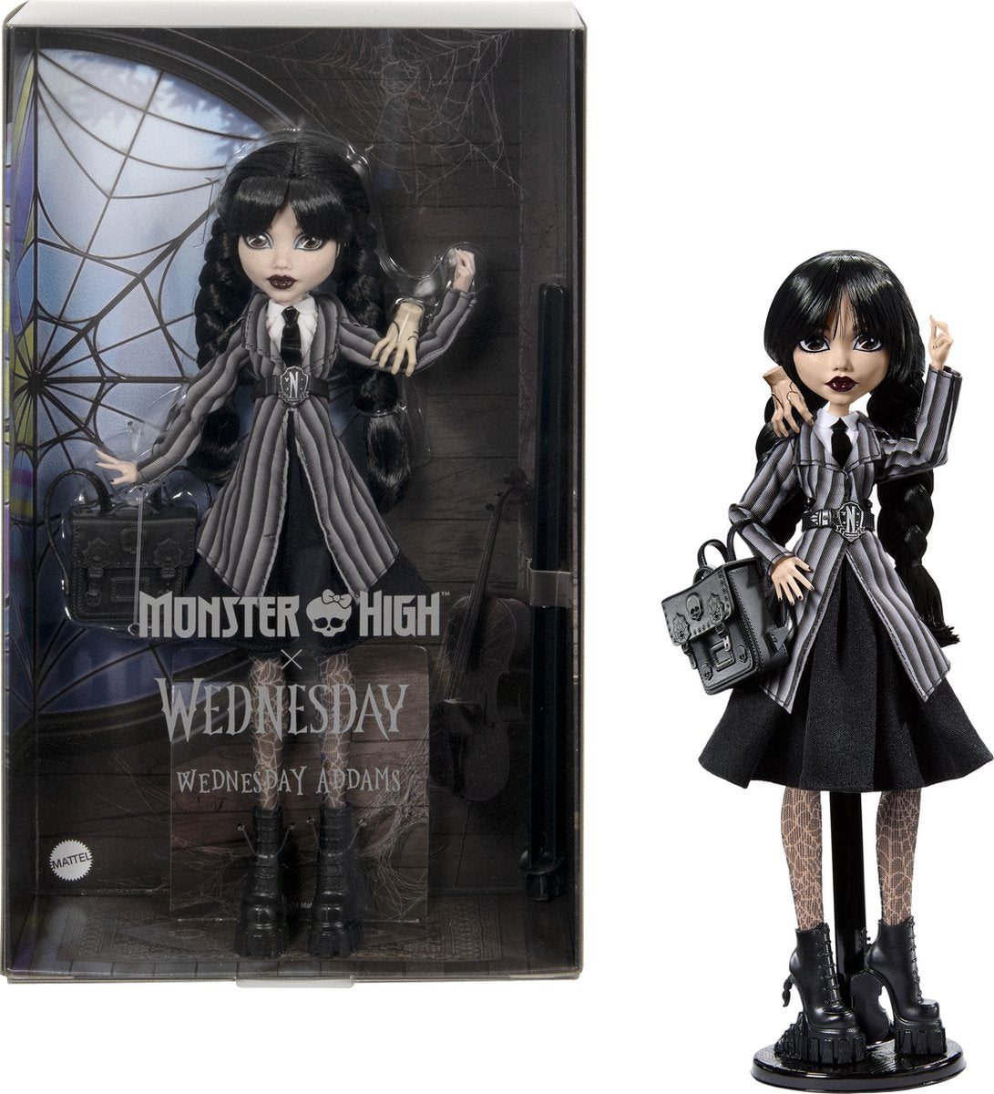 Monster High Wednesday Addams – Modepuppe