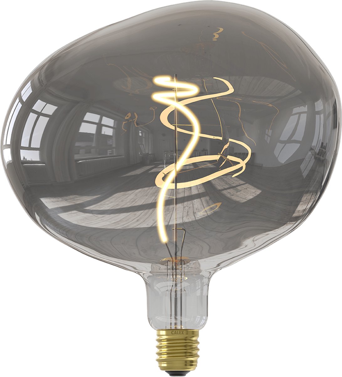 Calex Cobble LED-Lampe xxl - E27 - Filament - Titan - warmweißes Licht - dimmbar
