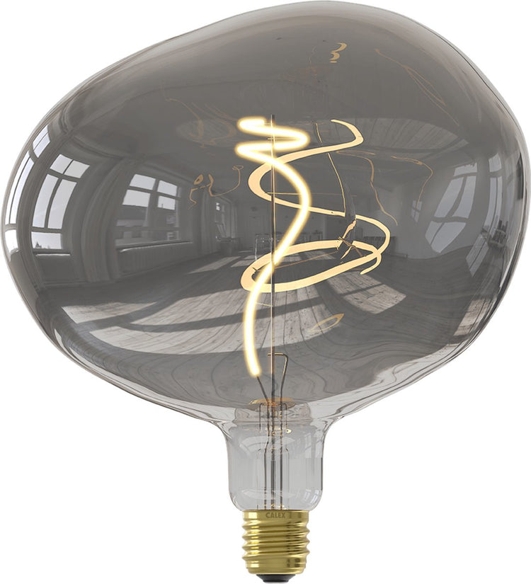Calex Cobble LED-Lampe xxl - E27 - Filament - Titan - warmweißes Licht - dimmbar