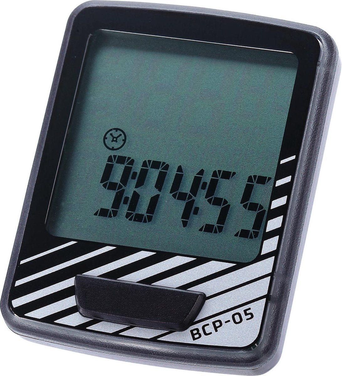 Bbb Cycling Fahrradcomputer verkabelt – Kilometerzähler Fahrrad – 7 Funktionen – Tachometer Fahrrad – Schwarz Silber – Armaturenbrett 7 BCP-05
