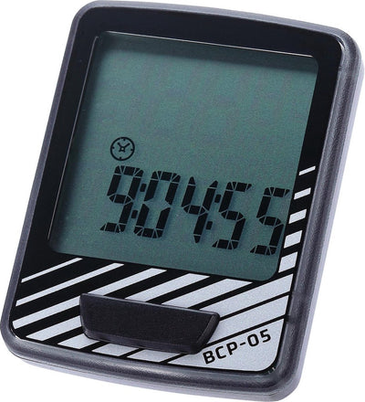 Bbb Cycling Fahrradcomputer verkabelt – Kilometerzähler Fahrrad – 7 Funktionen – Tachometer Fahrrad – Schwarz Silber – Armaturenbrett 7 BCP-05