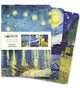 Flame Tree Midi-Notizbuch-Kollektionen – Vincent van Gogh Set mit 3 Midi-Notizbüchern