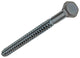 Mack 1017413 - Holzgewindebolzen Stahl verzinkt 1 Stück 7 x 110 mm | 10 Stück