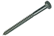 Mack 1017428 - Holzgewindebolzen Stahl verzinkt 1 Stück 10 x 140 mm | 10 Stück - afbeelding 1
