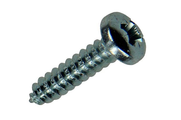 Mack 1017448 - selbstschneidende Schraube Zyl. Kopf verzinkt 18 Stück 4,2 x 19 mm | 10 Stück