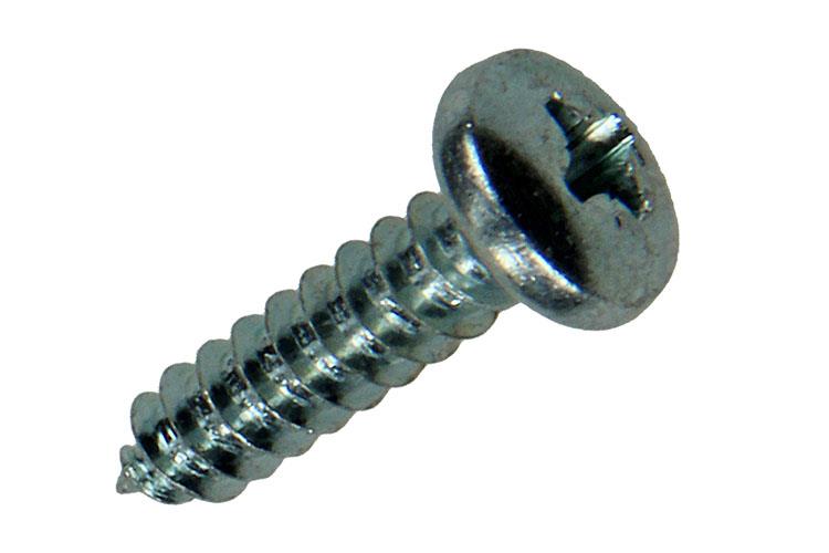 Mack 1017451 - selbstschneidende Schraube Zyl. Kopf verzinkt 14 Stück 4,8 x 19 mm | 10 Stück