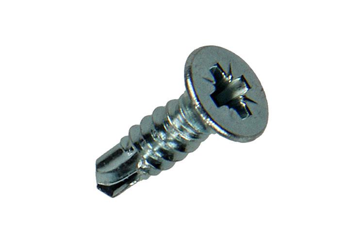 Mack 1017463 – selbstbohrende Schraube mit verzinktem Kopf. 28 Stück 4,2 x 16 mm | 10 Stück