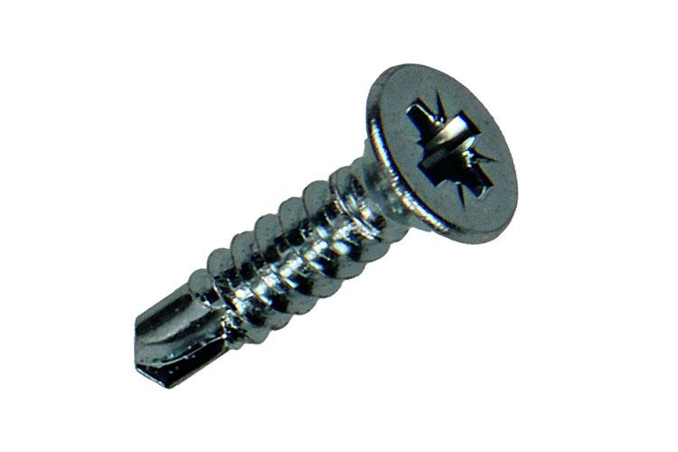 Mack 1017464 – selbstbohrende Schraube mit verzinktem Kopf. 26 Stück 4,2 x 19 mm | 10 Stück