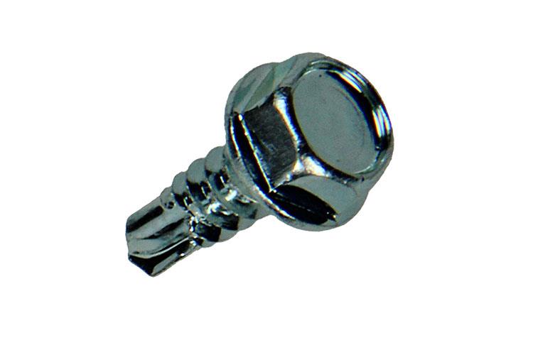 Mack 1017473 – selbstbohrende Sechskantschraube. Kopf verzinkt. 30 Stück 4,2 x 13 mm | 10 Stück