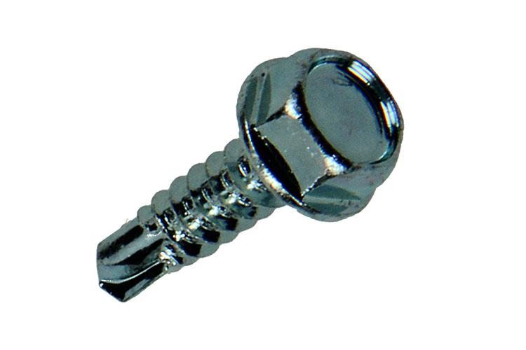 Mack 1017474 – selbstbohrende Sechskantschraube. Kopf verzinkt. 28 Stück 4,2 x 16 mm | 10 Stück