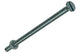 Mack 1017498 – Metallschraube verzinkt. Kopf + Mutter plattiert 4 Stück M4 x 70 mm | 10 Stück