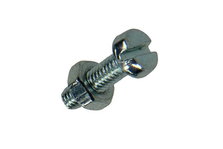 Mack 1017514 - Metallschraubzyl. Kopf + Mutter plattiert 30 Stück M3 x 10 mm | 10 Stück