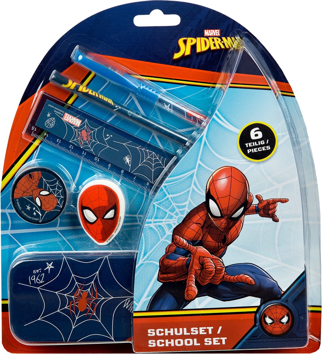 Undercover School Set Spiderman, 6dlg.