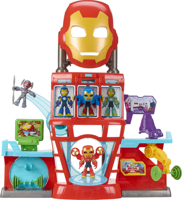 Spidey und seine tollen Freunde Marvel Iron Man und seine tollen Freunde – Iron Quarters – Spielset