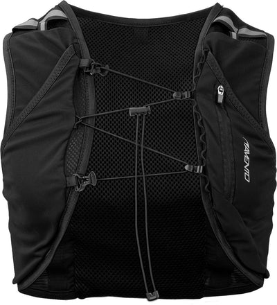 Avento Laufweste – Laufrucksack mit Getränkehalter – Schwarz – Einheitsgröße