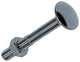 Mack 1017564 – Holzschraube + Mutter aus verzinktem Stahl, 10 Stück, M5 x 40 mm | 5 Stück