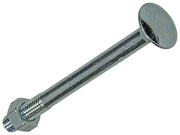 Mack 1017596 – Holzschraube + Mutter aus verzinktem Stahl, 1 Stück, M12 x 140 mm | 10 Stück - afbeelding 1