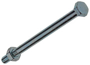 Mack 1017630 – Mechanikschraube + Mutter aus verzinktem Stahl 1 Stück M10 x 160 mm | 10 Stück - afbeelding 1